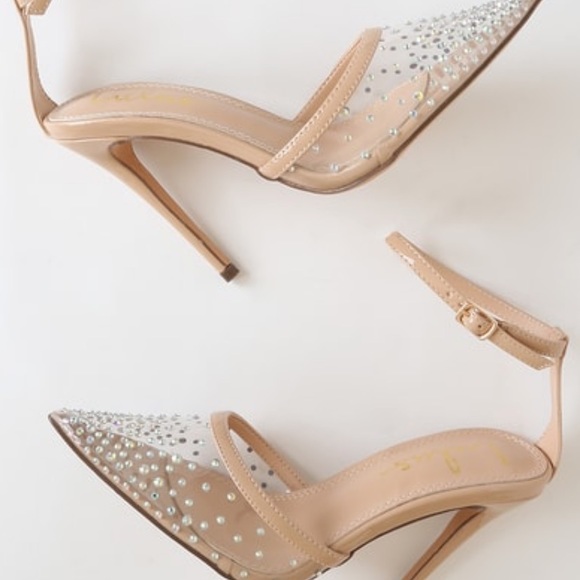 NIB Lulu’s Rhinestone Pumps - Picture 4 of 6
